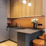 アパート Mini-hotel Near Les Kurbas Theatre *