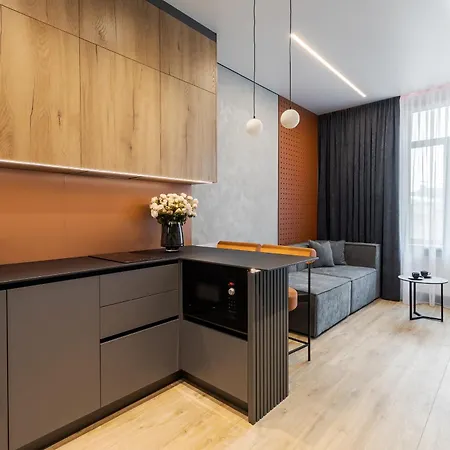 Mini-hotel Near Les Kurbas Theatre 아파트