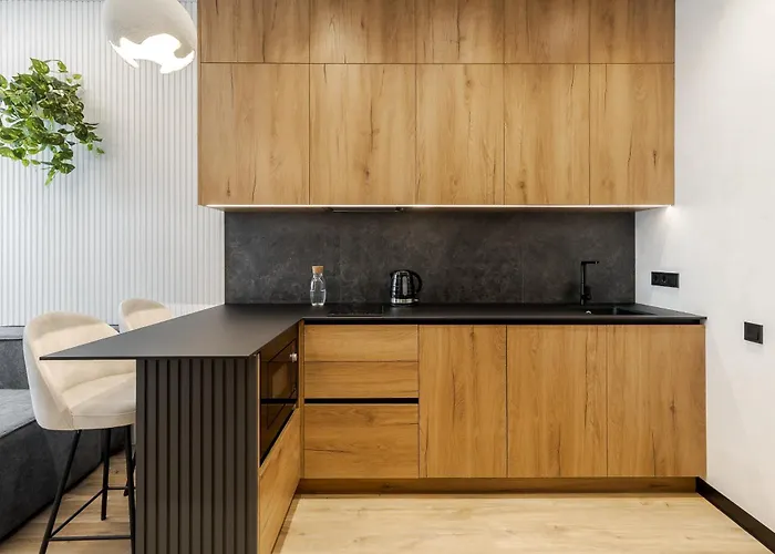 Mini-hotel Near Les Kurbas Theatre アパート