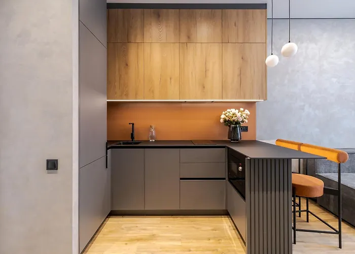 アパート Mini-hotel Near Les Kurbas Theatre *