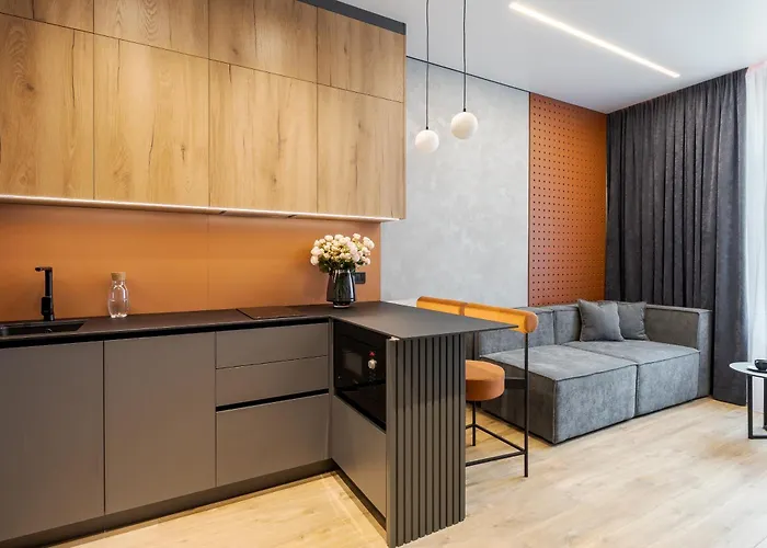 アパート Mini-hotel Near Les Kurbas Theatre *